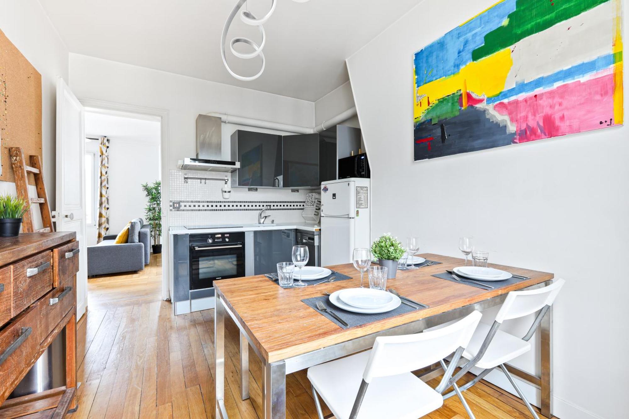 Appartamento Le Marais 1 Bedroom Netflix
